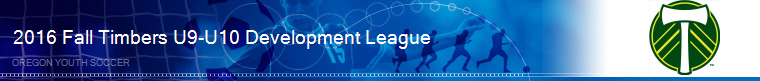 2016 Fall Timbers U9-U10 Development League banner